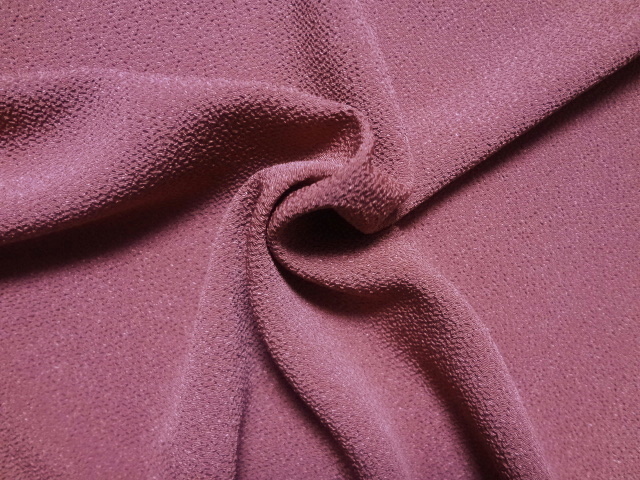 和柄 生地 京ちりめん 無地 (全27色) 10cm単位 切り売り