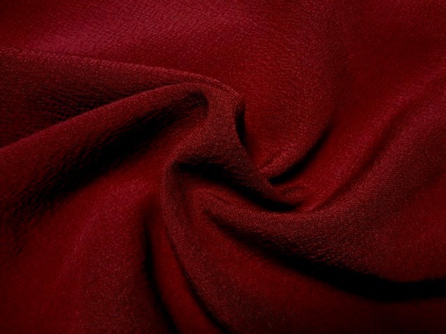 和柄 生地 正絹 丹後ちりめん 無地 (全11色) 10cm単位 切り売り