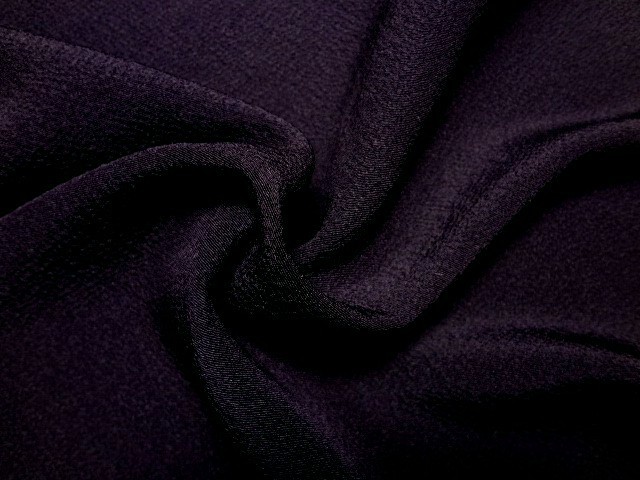 和柄 生地 正絹 丹後ちりめん 無地 (全11色) 10cm単位 切り売り