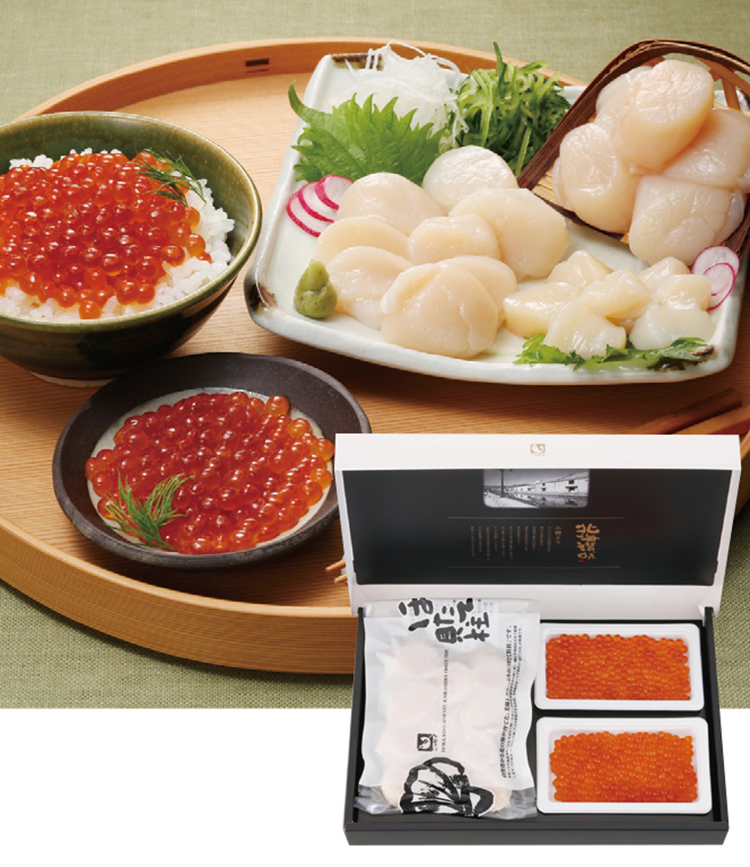 【早期割引商品】ＮＳニッセイ　ほたて・いくら醤油漬　【０９３】