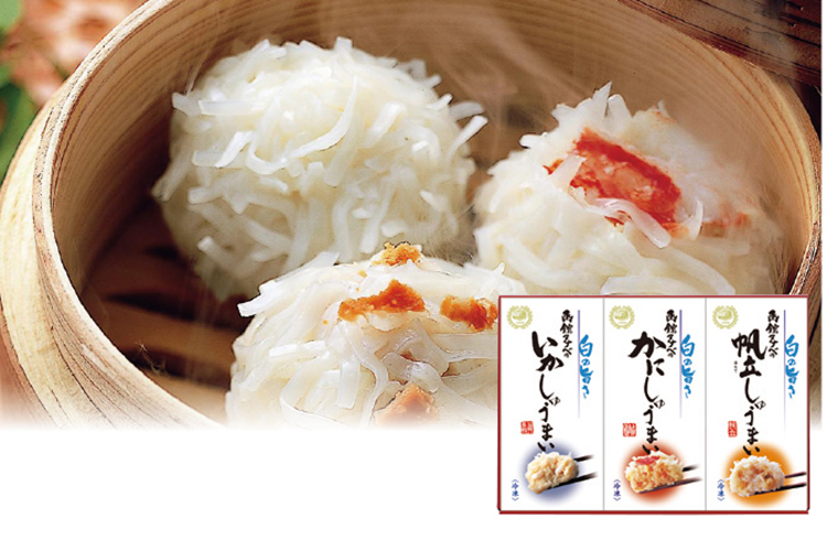 函館タナベ食品　海鮮しゅうまい三味セット　【１１５】