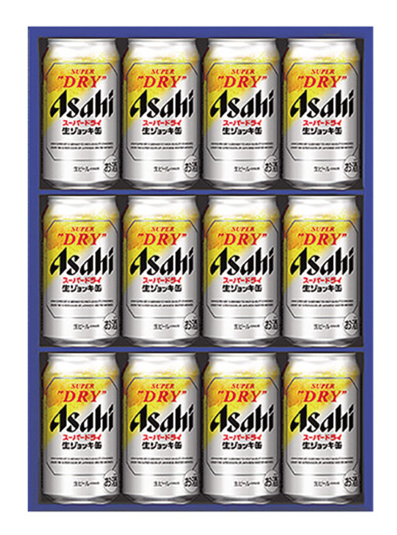 アサヒビール　スーパードライ生ジョッキ缶セット　ＳＤＪ－３　【２８７】