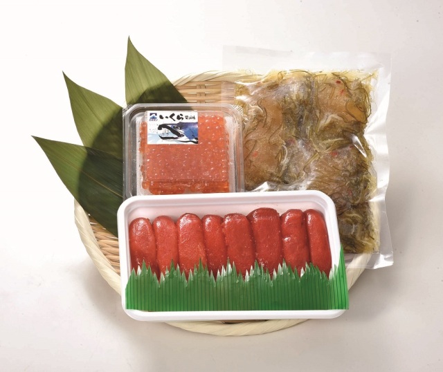 カネサン佐藤水産　魚卵松前漬セット　【２５－５０２７１３】