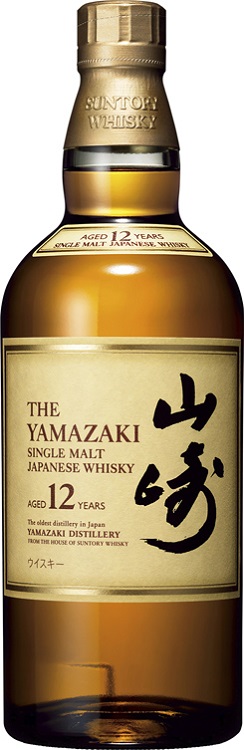 【販売終了（限定数量に達しました）】サントリー　シングルモルトウイスキー　山崎１２年　７００ｍｌ(箱なし)
