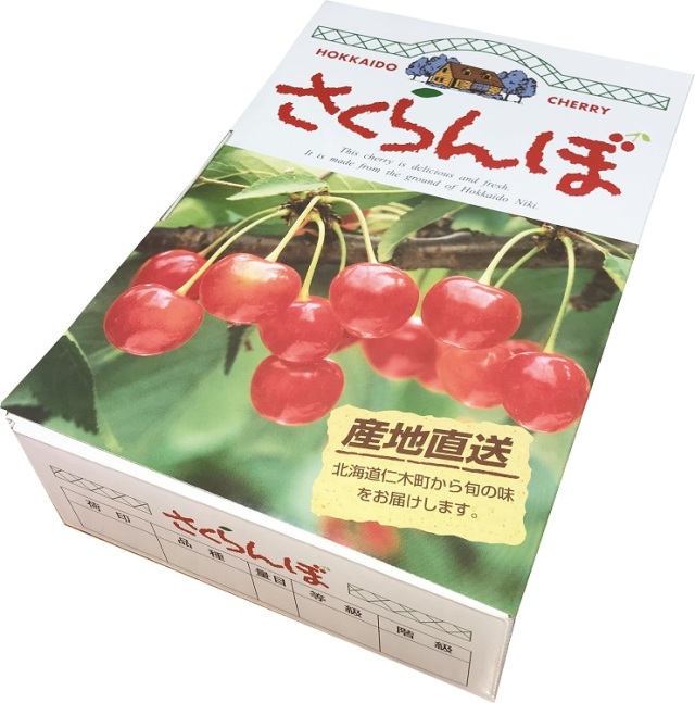 ＜仁木・余市産＞松山商店の佐藤錦　バラ詰め　約４００ｇ×２　【００3】