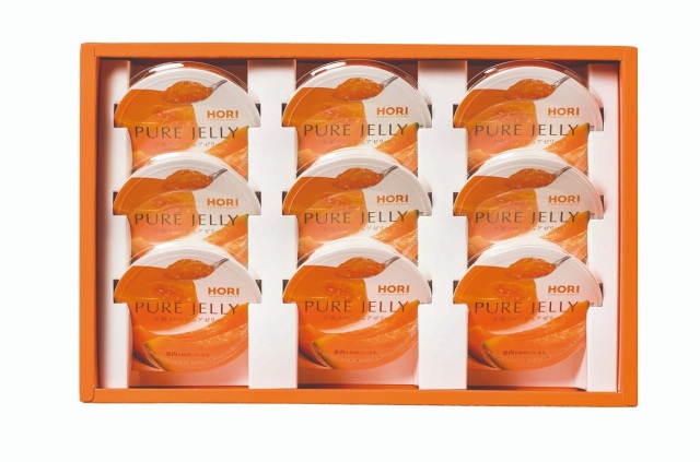 ホリ　夕張メロンピュアゼリー９個入　ＨＹＰＪ９【００１】