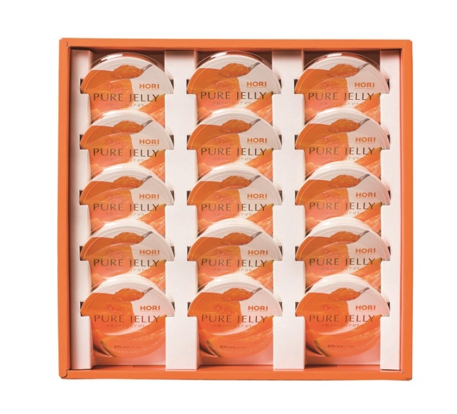 ホリ　夕張メロンピュアゼリー１５個入　ＨＹＰＪ１５【００２】