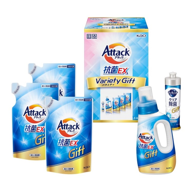 花王 アタック抗菌EXバラエティギフト K・AU25A【042】