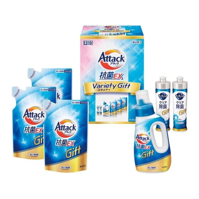 花王 アタック抗菌EXバラエティギフト K・AU30A【043】