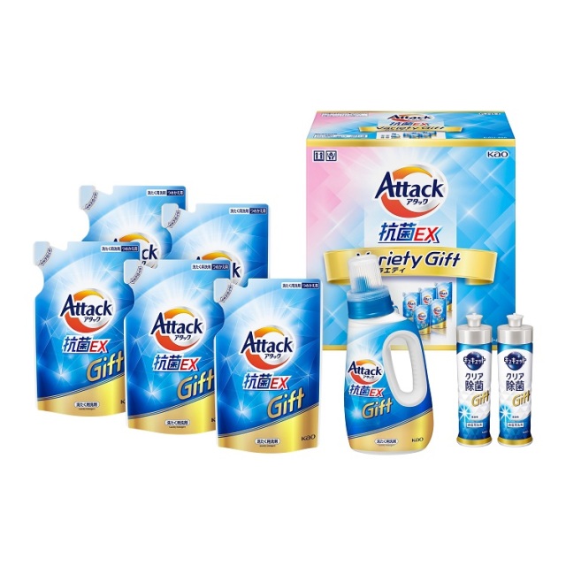 花王 アタック抗菌EXバラエティギフト K・AU40A【044】