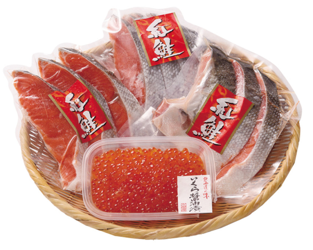 熟成紅鮭といくら醤油セット　【０７１】