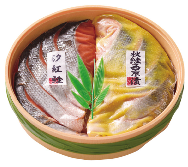 サン食品　鮭二色彩　【０７７】