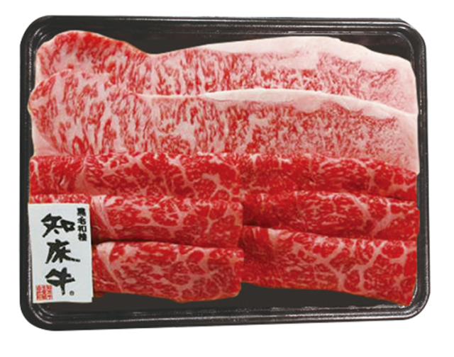 【早期割引商品】北海道産　知床牛　サーロインステーキ＆モモすき焼セット　【１２１】