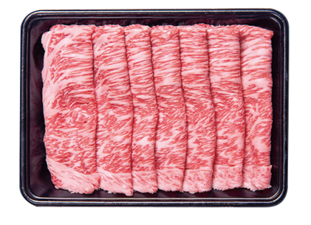 【早期割引商品】北海道産　黒毛和牛すき焼用（ロース）　【１２５】
