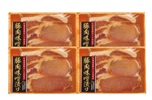 【早期割引商品】長沼じんぎすかん　北海道原料使用　豚ロース味噌漬け　ＮＭ－３５　【１４０】