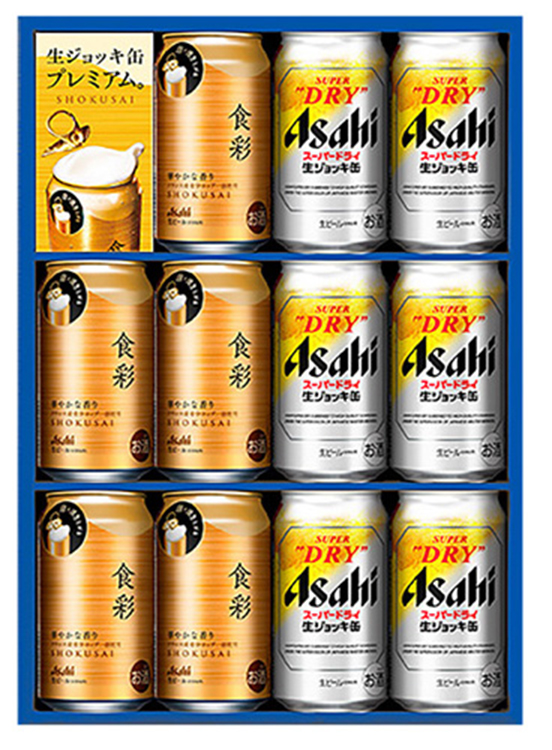 アサヒビール　スーパードライ生ジョッキ缶・食彩ダブルセット　ＳＳＷ－３　【２８８】