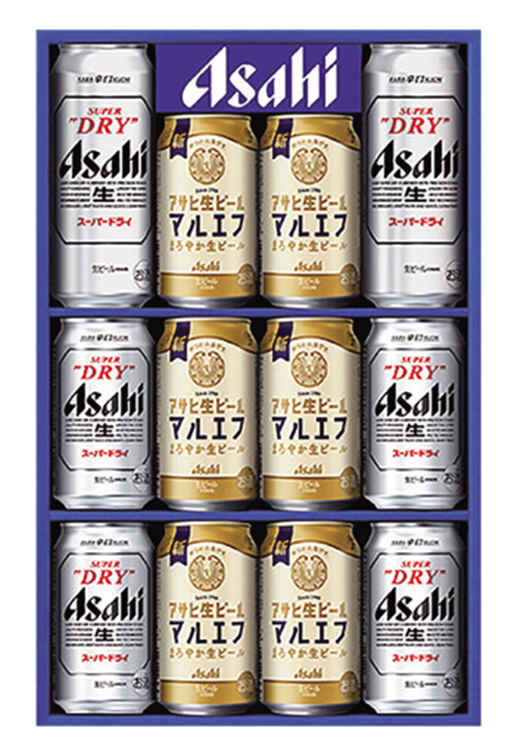 アサヒビール　スーパードライ・アサヒ生ビールダブルセット　ＭＦＷ－３　【２９１】