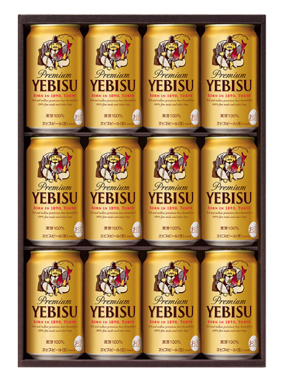 サッポロビール　ヱビスビール缶セット　ＹＥ３Ｄ　【２９２】