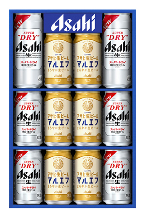 アサヒビール　スーパードライ・アサヒ生ビールダブルセット　ＭＦＷ－３　【３０１】