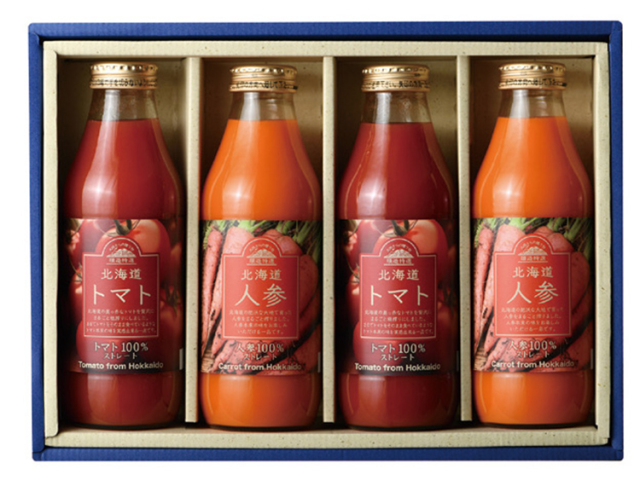 マルカイコーポレーション　北海道のトマトと人参１００％ドリンク　ＨＤ－Ａ　【３８４】