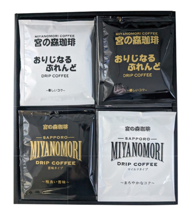 宮の森珈琲　ドリップギフト　３８００　【３９６】
