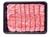 【早期割引商品】北海道産　黒毛和牛すき焼用（ロース）　【１２５】