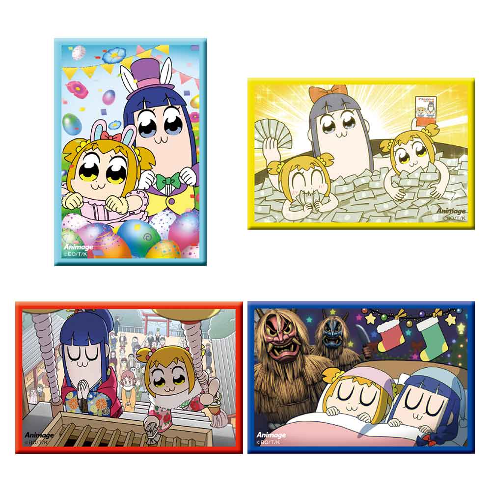 【応募者全員サービス】『ポプテピピック』缶バッジセット［消費税・送料込］