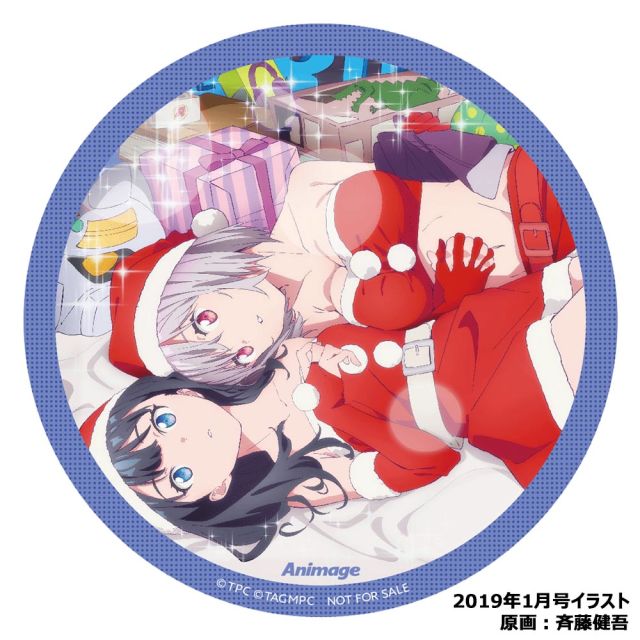 グリッドマン 文化祭 缶バッジ 宝多六花 10個セット 描き下ろし 宝多六花 アクリルスタンド（大） [グリッドマン