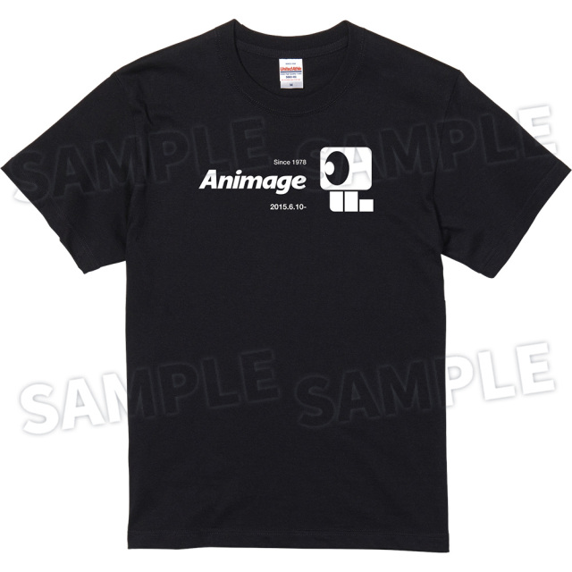 【アニメージュ3月号 応募者全員サービス】「Animage Logo 4 TEE Collection」第四世代/BLACK