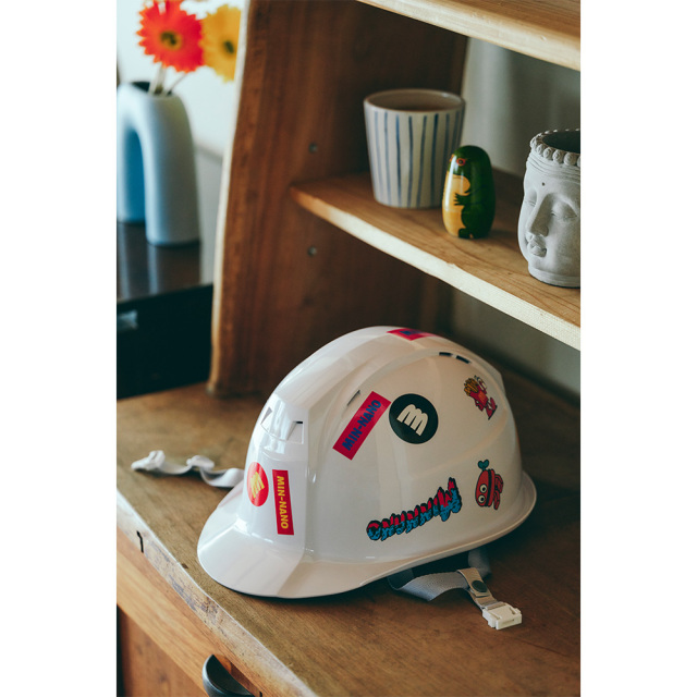 MIN-NANO × KAGA HELMET 「ミンナノ 防災ヘルメット」