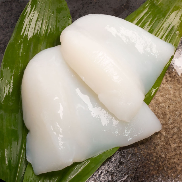 むき甲いか解凍例