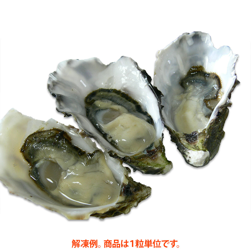 キャッツアイ粒・解凍例