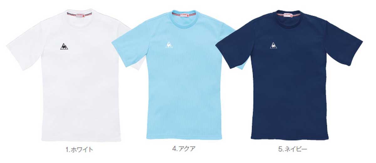 le coq sportif（ルコック　スポルティフ）　UZL3016　Tシャツ（男女兼用）
