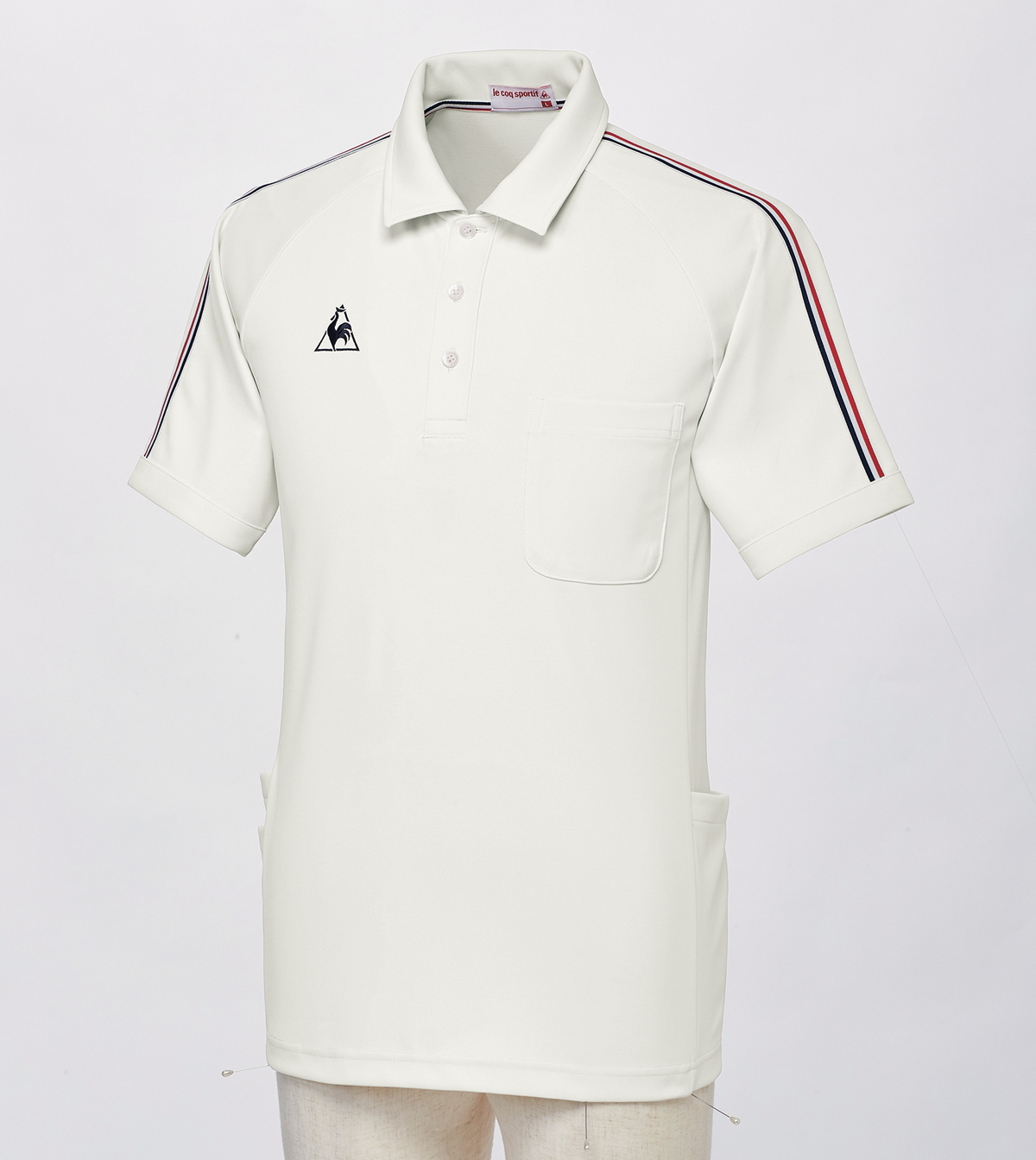 le coq sportif（ルコックスポルティフ） UZL3043 ニットシャツ（男女兼用）