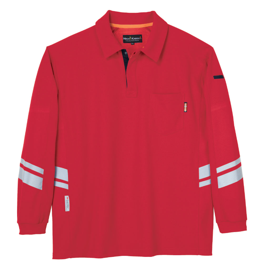 TAKAYA SHOJI（タカヤ商事）　TU-N011長袖ポロシャツ