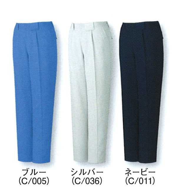 JICHODO（自重堂） 81101エコ製品制電ワンタックパンツ