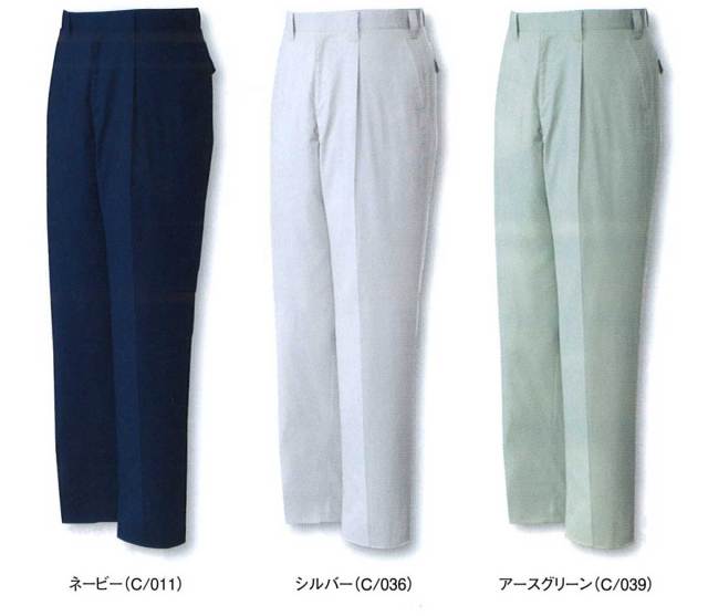 JICHODO（自重堂）　82101　ストレッチワンタックパンツ