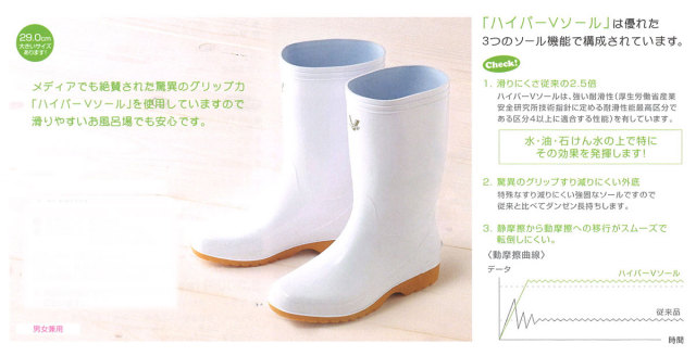 富士ゴムナース　NO4000　ながぐつ（ハイパーV）