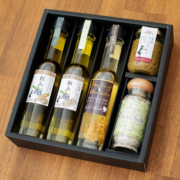 《期間・数量限定》 お歳暮特別ギフト オリーブオイル＆ペーストセット