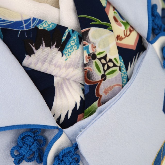 3歳男の子被布着物画像