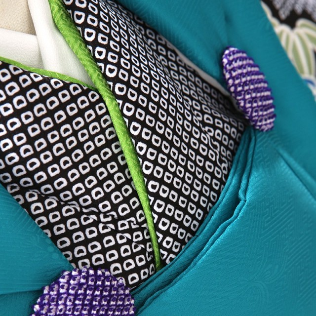 3歳男の子被布着物画像