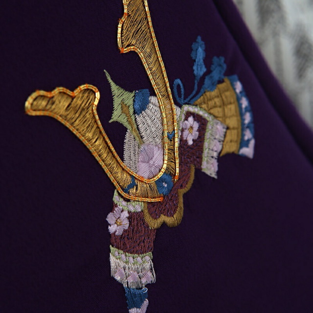 3歳男の子被布着物画像