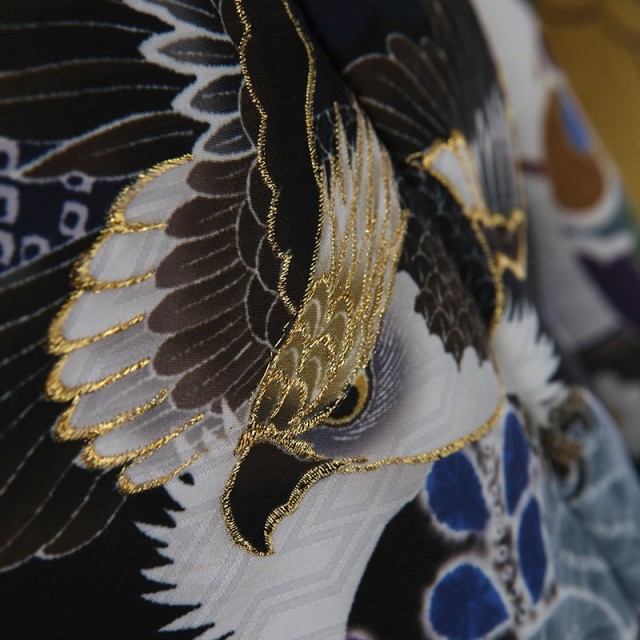 3歳男の子被布着物画像