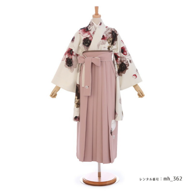 袴 レンタル 卒業式 フルセット 女 レトロモダン 小学校卒業 セット