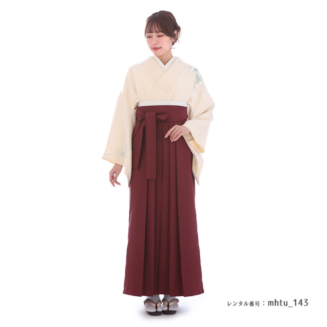 訪問着袴レンタル