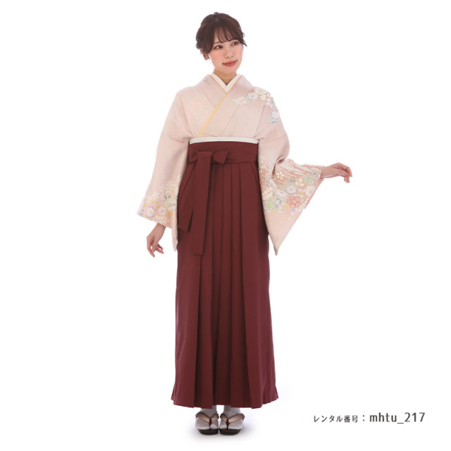 訪問着袴レンタル