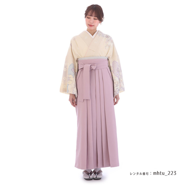 訪問着袴レンタル