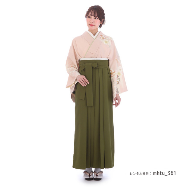 訪問着袴レンタル