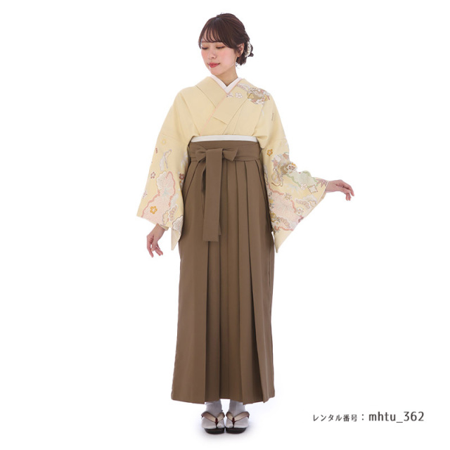 訪問着袴レンタル