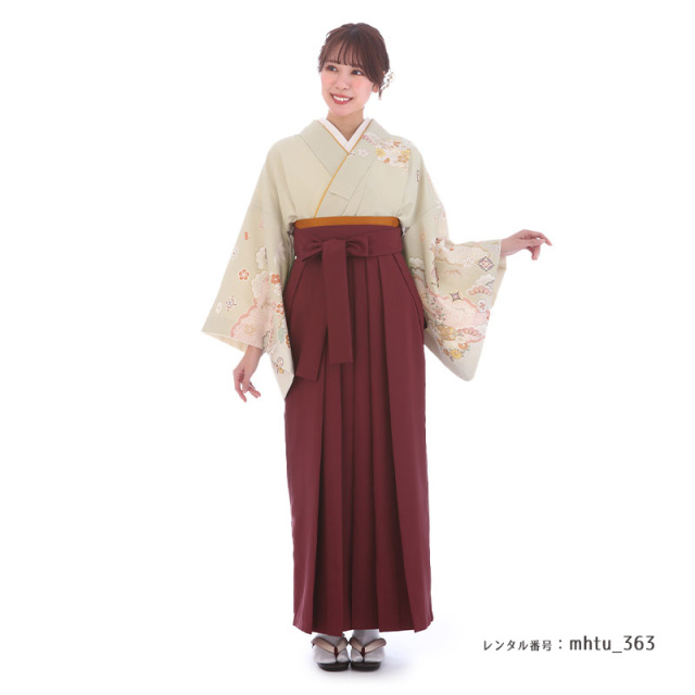 訪問着袴レンタル